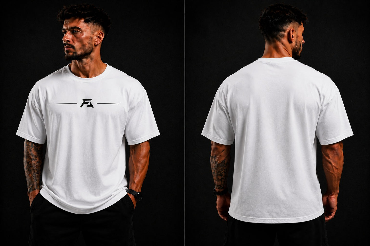 Forge Oversized Tee — Design 3
