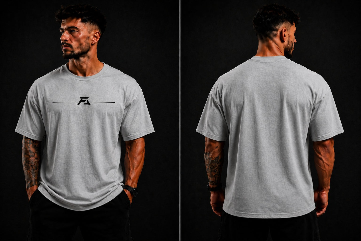 Forge Oversized Tee — Design 3